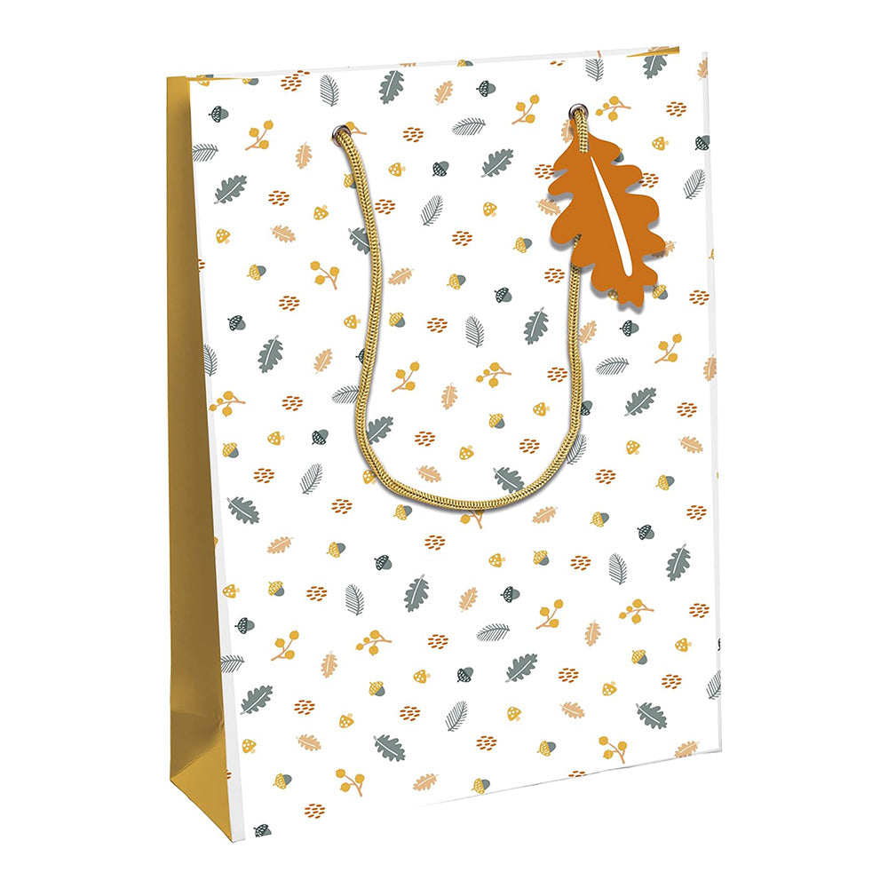 CLAIREFONTAINE Gift Bag L 26.5x14x33cm Fox-Foliage