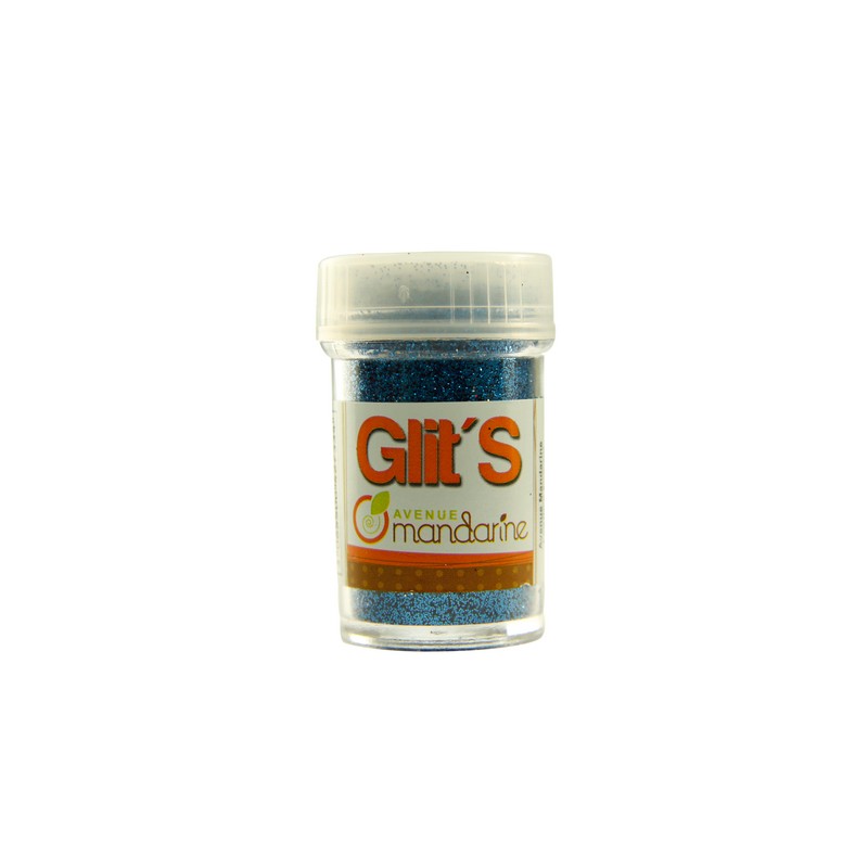 AVENUE MANDARINE Glits Glitter Powder 14g Dark Blue Default Title