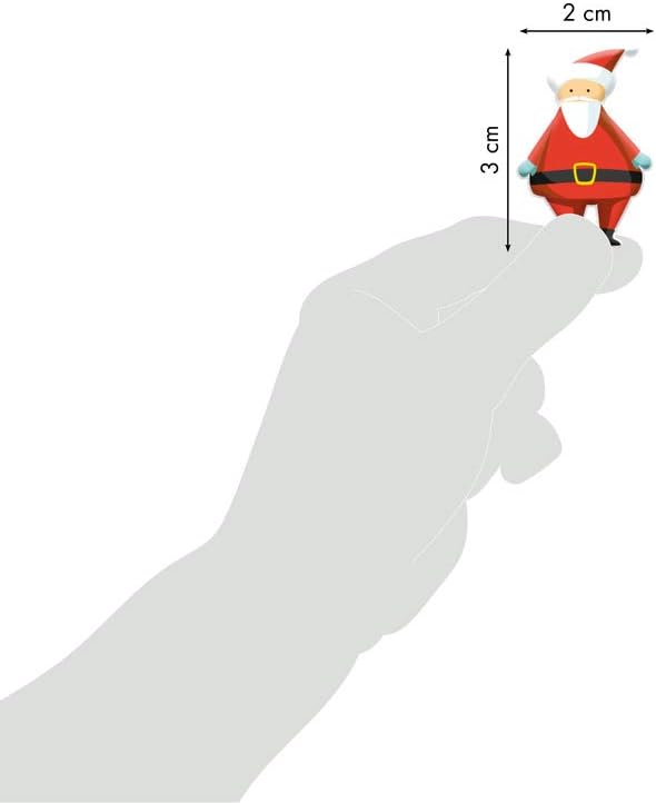 MAILDOR 3D Stickers Cooky Christmas Traditional A 1s