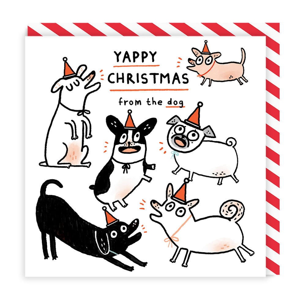 OHH DEER Card Yappy Christmas From The Dog 1232583