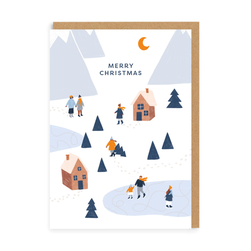 OHH DEER Card Christmas Tiny Town 1232586