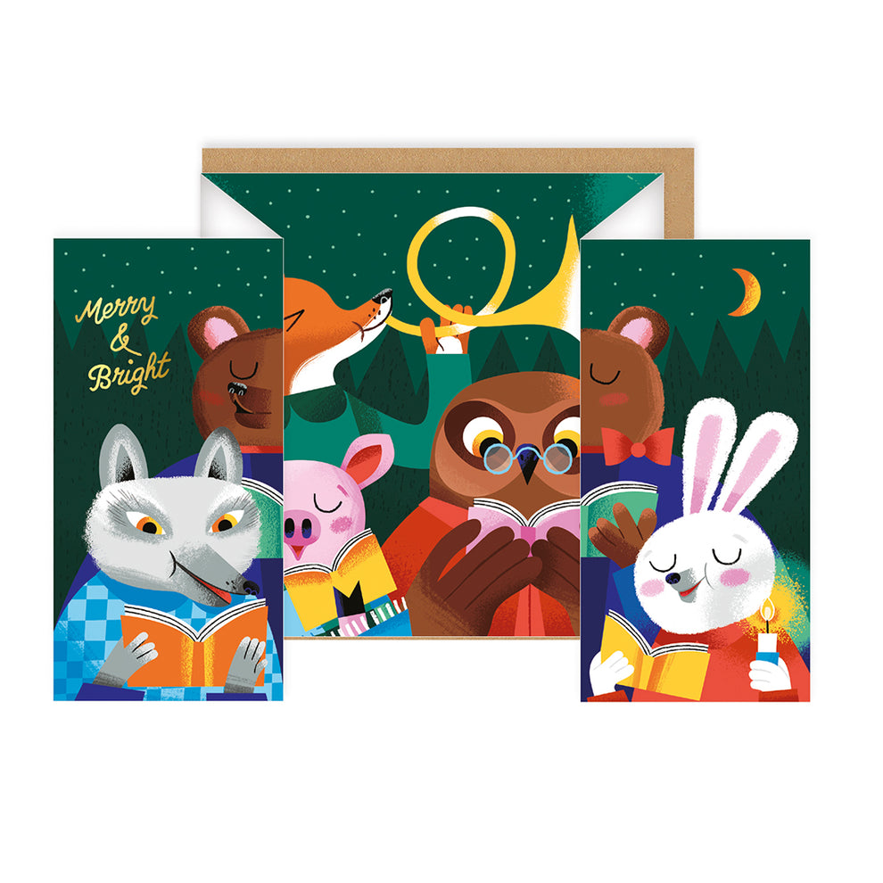 OHH DEER Card Christmas Animals 1232594