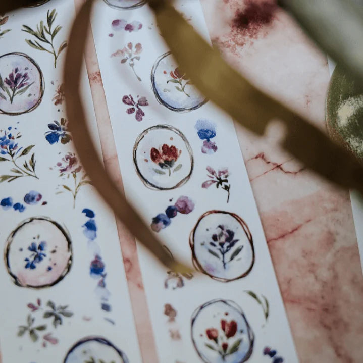 MEOW ILLUSTRATION Washi Tape Pinot Noir