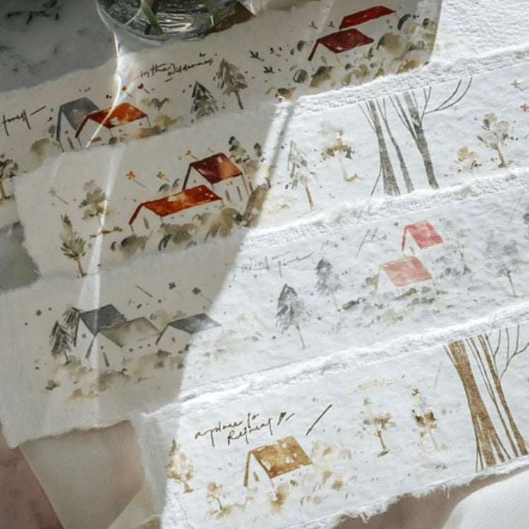 MEOW ILLUSTRATION Washi Tape Cool Little House