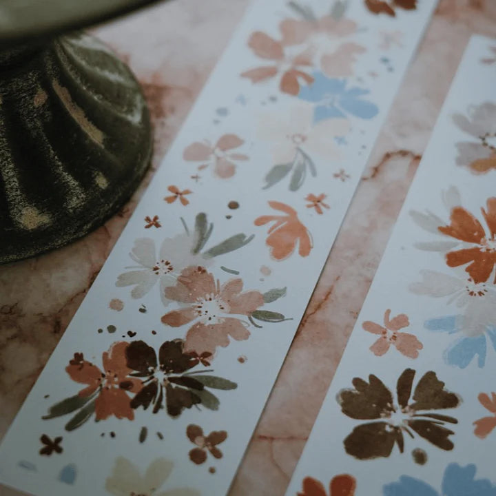 MEOW ILLUSTRATION Washi Tape Anemone