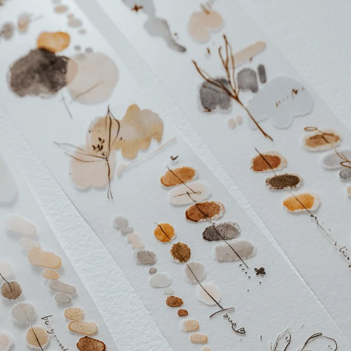 MEOW ILLUSTRATION PET Tape Rosewood