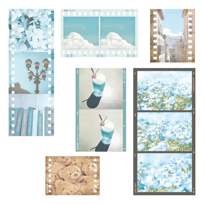 MINDWAVE Sticker Flakes Moments Blue Tone