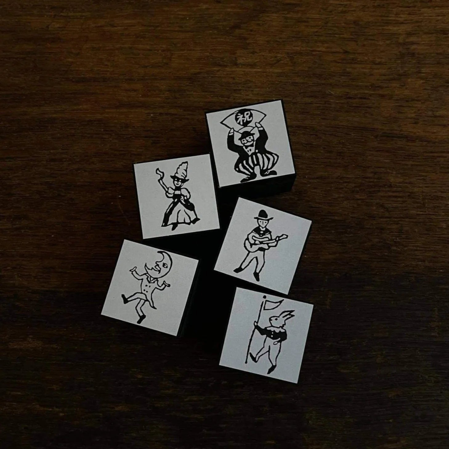 KOCKA Rubber Stamp Festival People Who Play Guitar