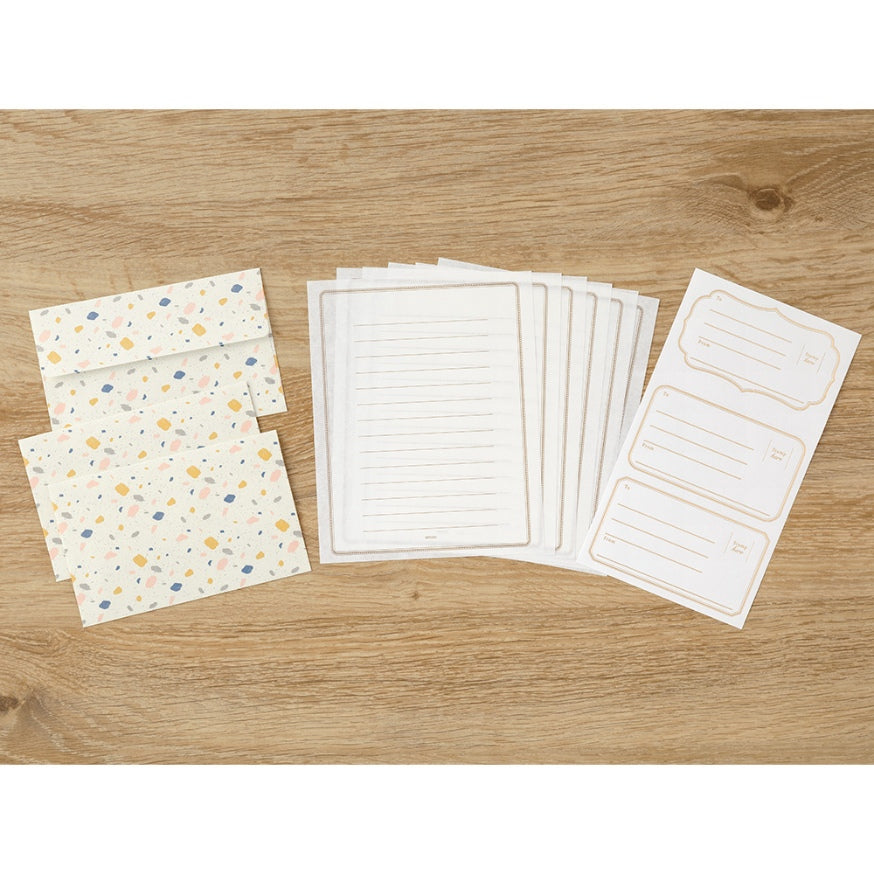 MIDORI Letter Set 919 Pebble