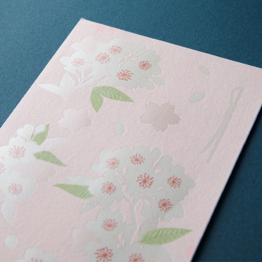 MIDORI Money Envelope 586 Cherry Blossoms