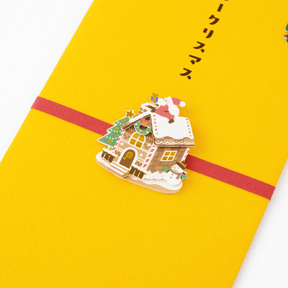 MIDORI PC Money Envelope Christmas Candy House