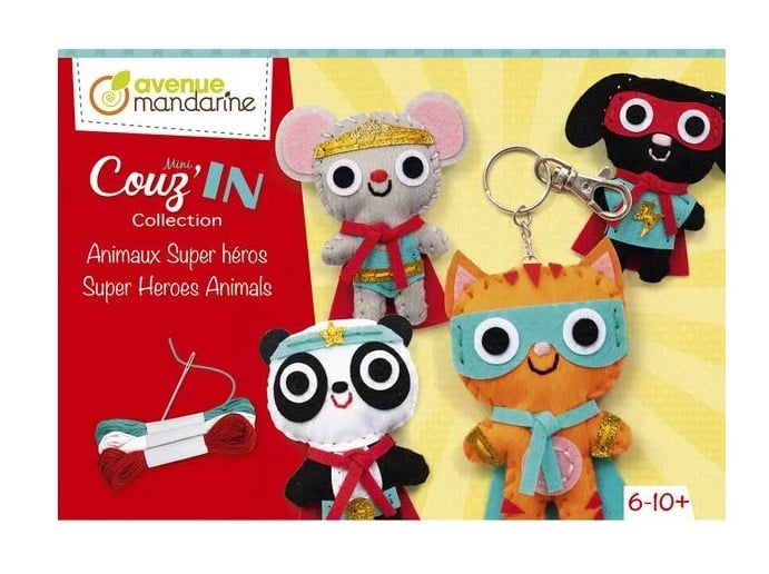 AVENUE MANDARINE Creative Box Mini Couz'in Super Heroes Default Title