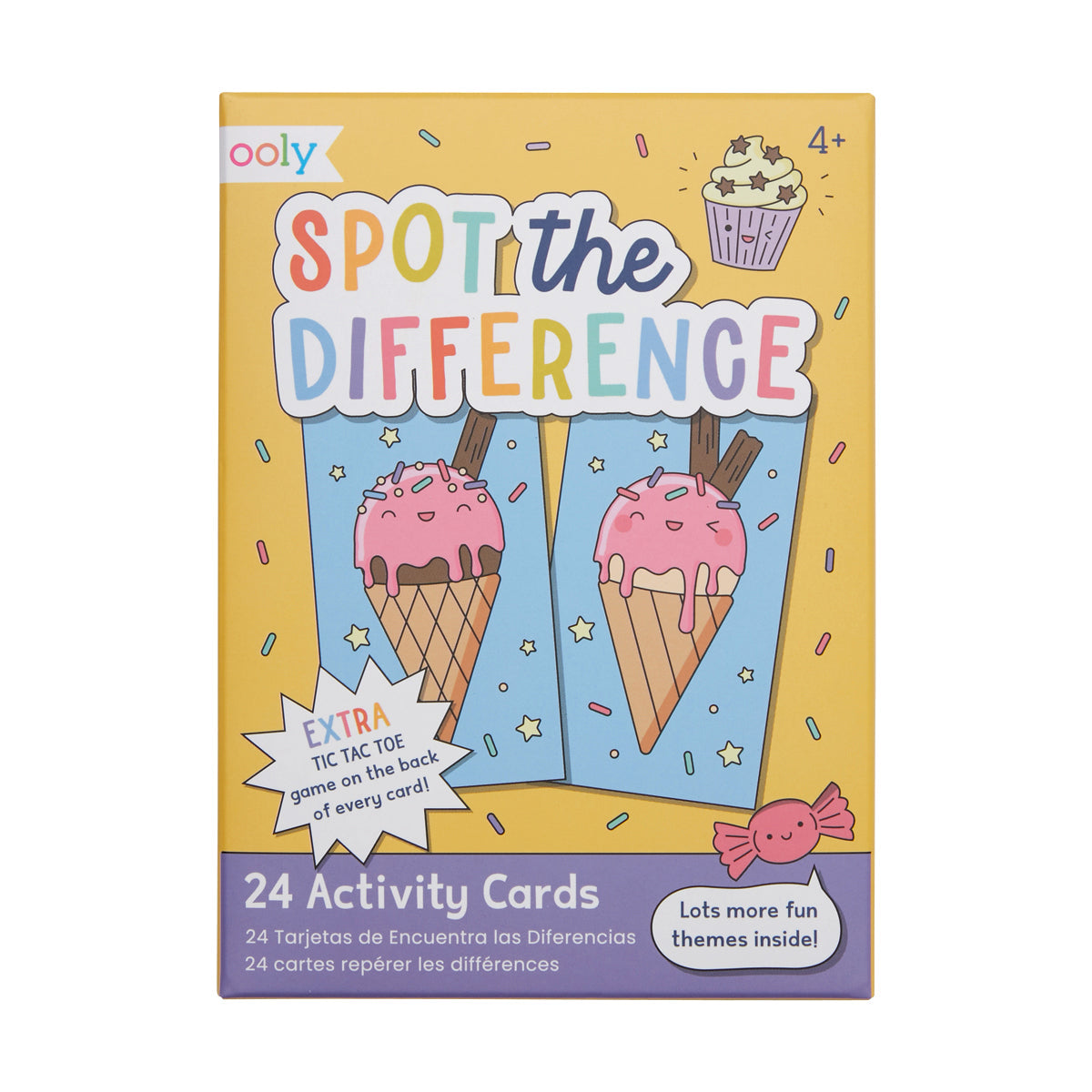 OOLY Paper Games Activity Cards-Spot the Differenc 1233849