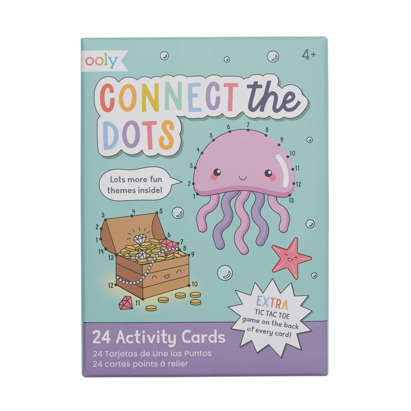 OOLY Paper Games Activity Cards-Connect the Dots 1233847