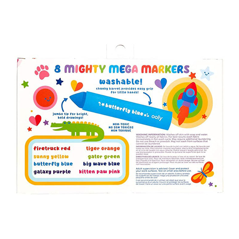 OOLY Mighty Mega Markers (Jumbo Size) 8s 1233841