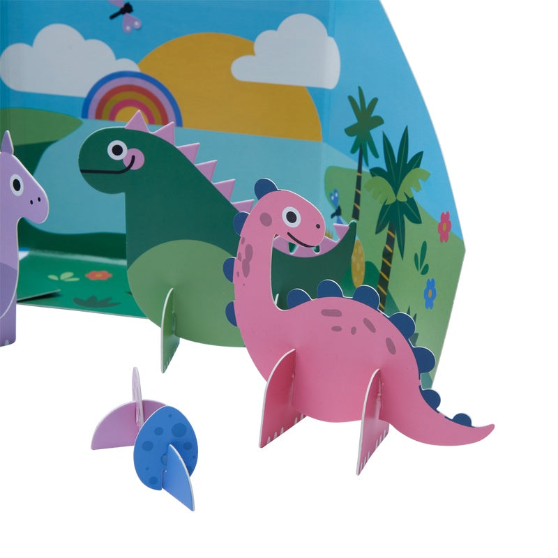 OOLY Pop!Make & Play Activity Scene-Dino Land 1233851