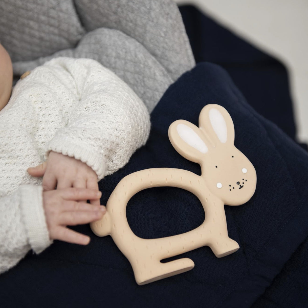 TRIXIE Natural Rubber Grasping Toy-Mrs. Rabbit 1234462