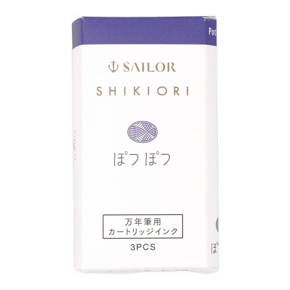 SAILOR Shikiori Ink Cartridges 3s Potsupotsu