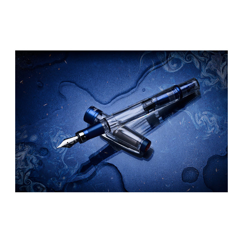 TWSBI Diamond 580ALR Navy Blue Fountain Pen-Extra Fine
