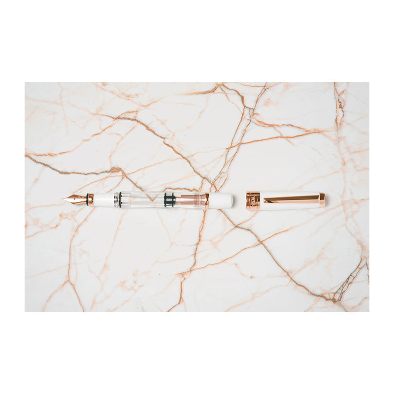 TWSBI Diamond 580 White Fountain Pen-Extra Fine