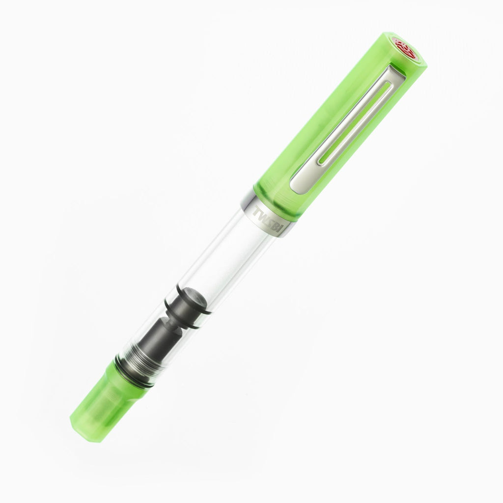 TWSBI ECO Glow Green Fountain Pen-Fine