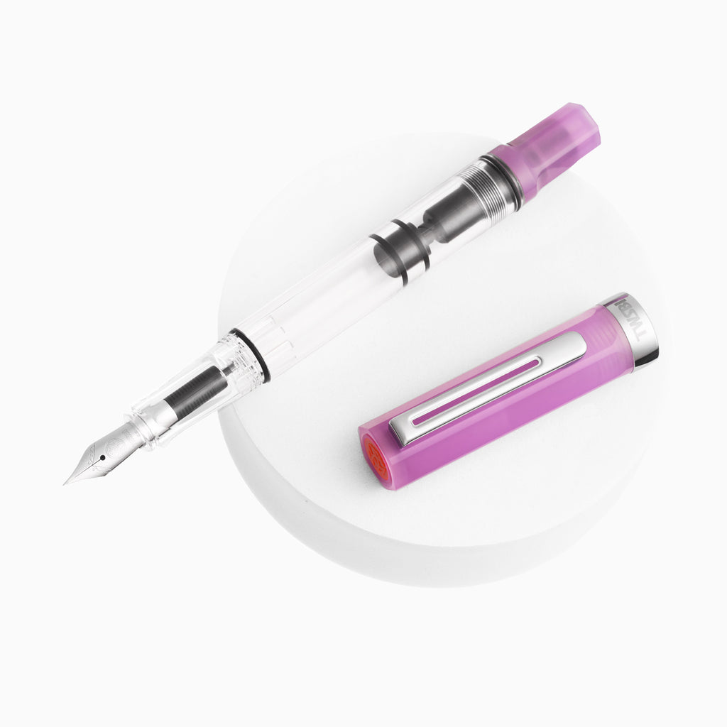 TWSBI ECO Glow Purple Fountain Pen-Medium