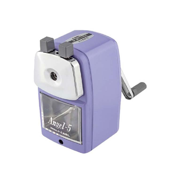 CARL Pencil Sharpener Angel 5 With Clamp Lavender Default Title