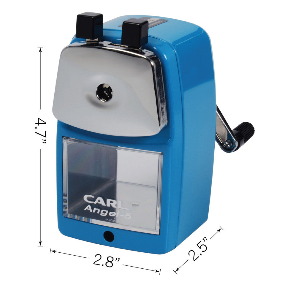 CARL Pencil Sharpener Angel 5 With Clamp Lavender Default Title