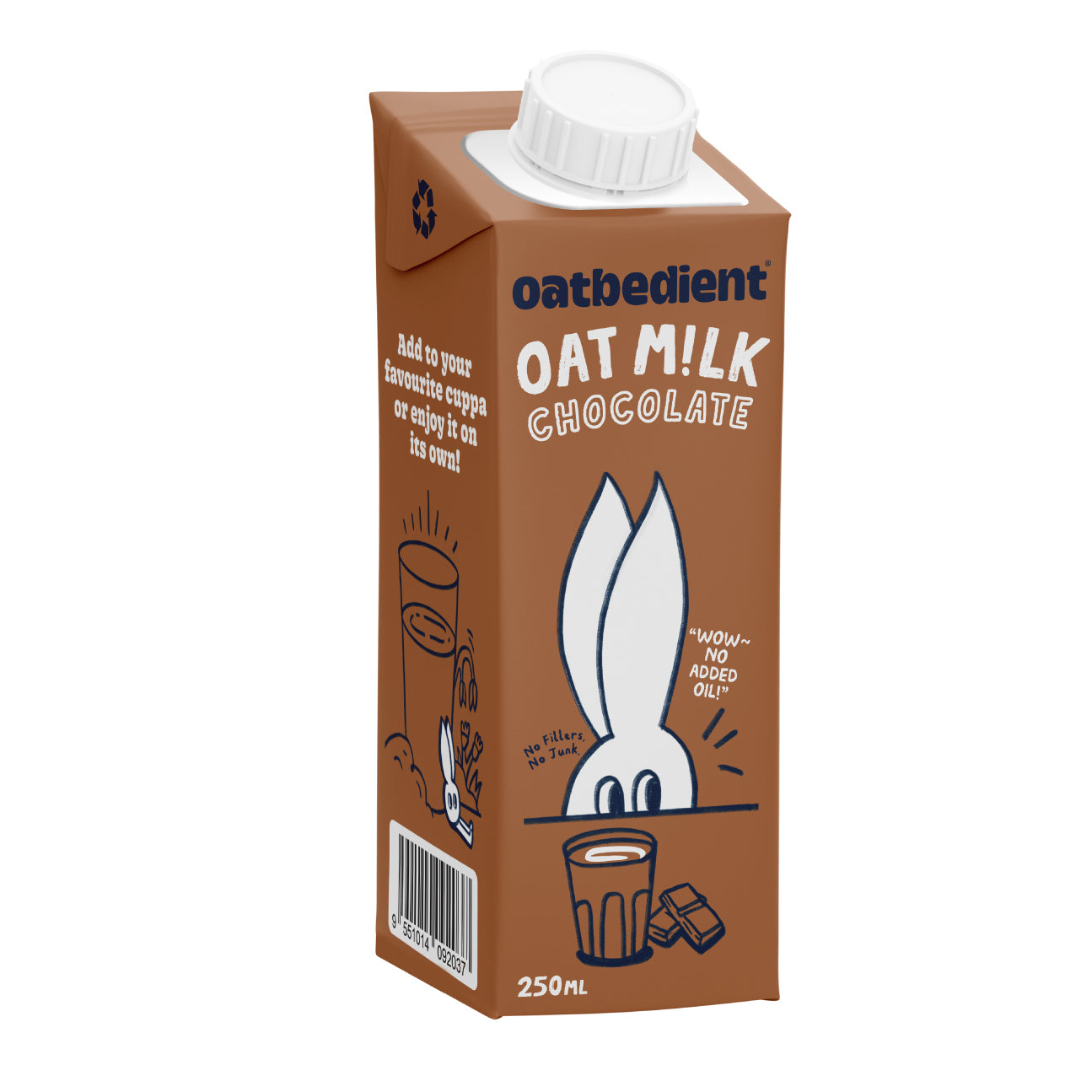 OATBEDIENT Oat Milk RTD Chocolate 250ml