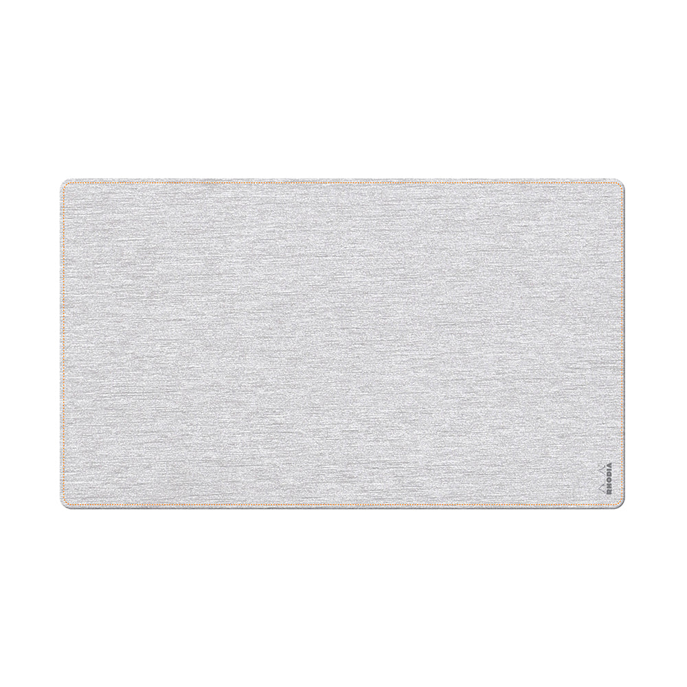 RHODIArama Soft Desk Pad L 90x43cm Silver