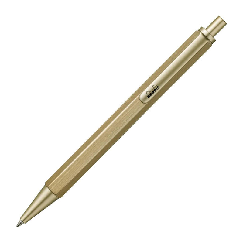 RHODIA scRipt 0.7mm Ball Pen Gold Default Title