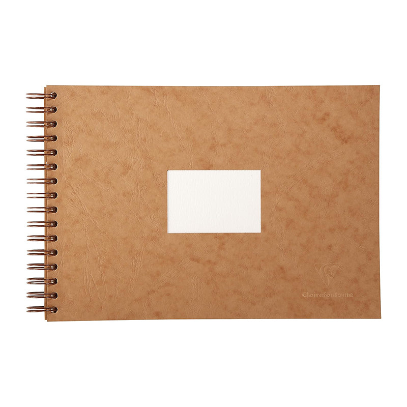CLAIREFONTAINE Watercolour Travel Album 300g A4 Tobacco 20s Default Title