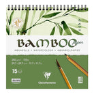 CLAIREFONTAINE Bamboo Wirebound Pad 250g 29.7x29.7cm 15s Default Title