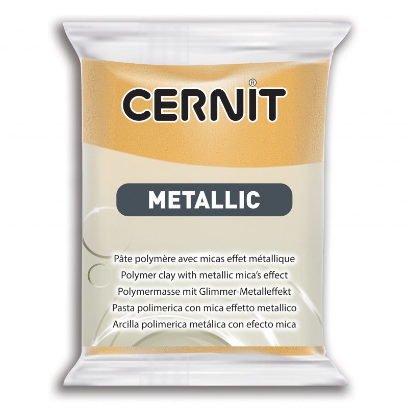 CERNIT Polymer Clay 56g Metallic 050 Gold Default Title