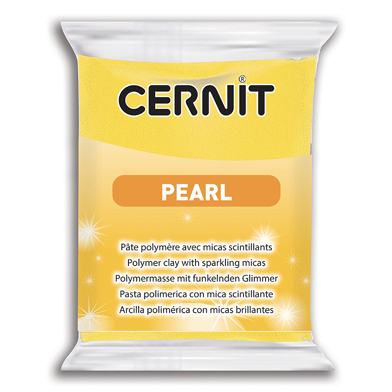 CERNIT Polymer Clay 56g Pearl 700 Yellow