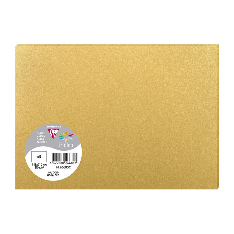 POLLEN Envelopes 120g 148x210mm Gold 5s Default Title