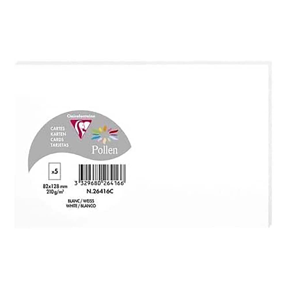 POLLEN Envelopes 120g 82x128mm White 5s