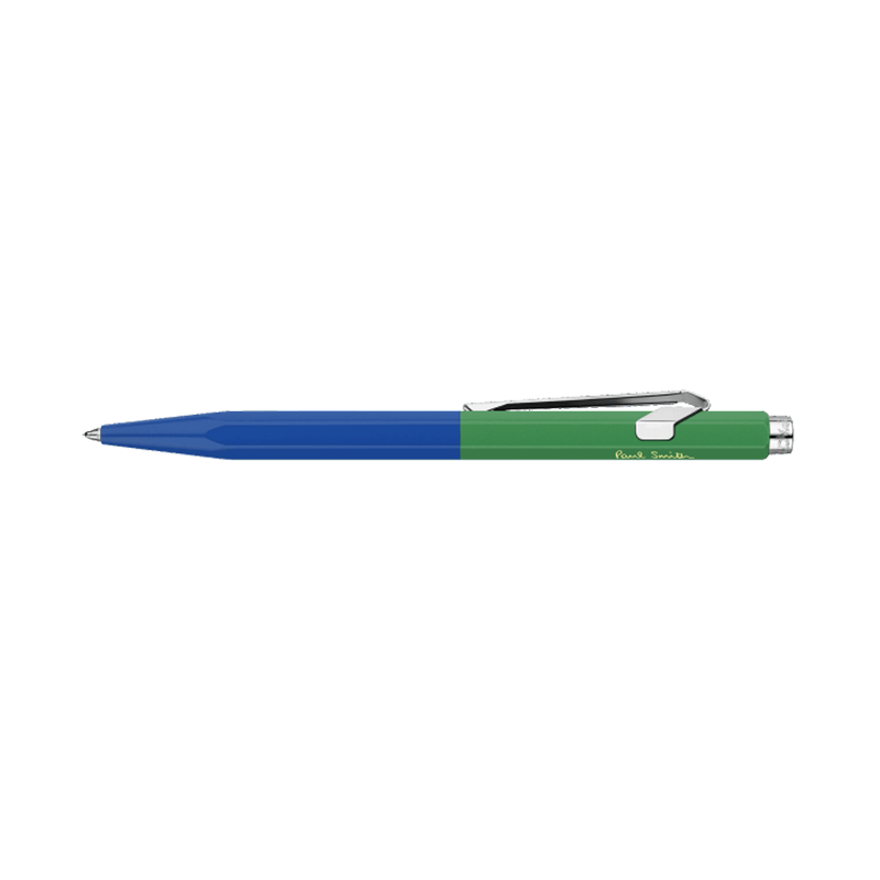 CARAN D'ACHE 849 Ball Pen x Paul Smith Limited Edition Cobalt/Emerald Default Title