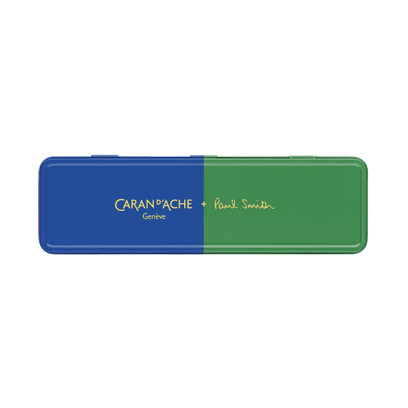 CARAN D'ACHE 849 Ball Pen x Paul Smith Limited Edition Cobalt/Emerald Default Title