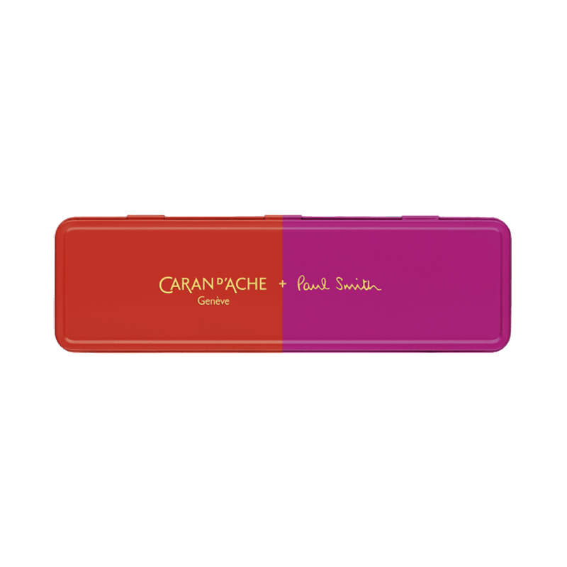 CARAN D'ACHE 849 Ball Pen x Paul Smith Limited Edition Warm Red/Melrose Pink Default Title