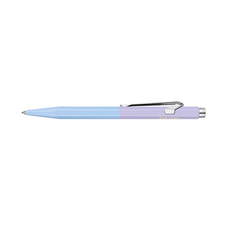 CARAN D'ACHE 849 Ball Pen x Paul Smith Limited Edition Skyblue/Lavender Default Title