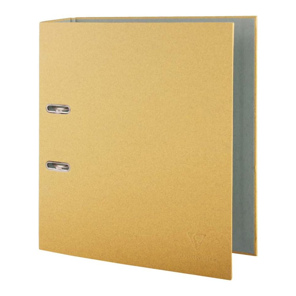 CLAIREFONTAINE INGRES Level Arch File A4 21x29.7x7cm Gold