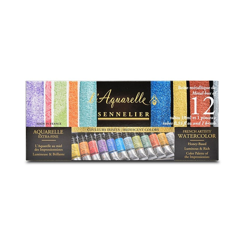 SENNELIER L'Aquarelle Iridescent Watercolour 12x10ml