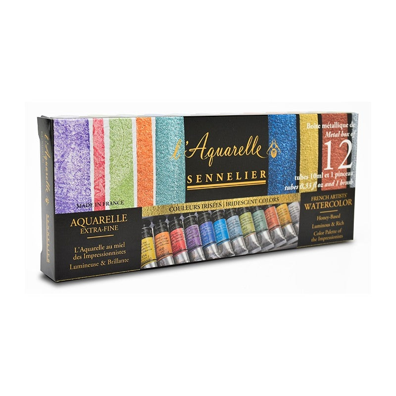 SENNELIER L'Aquarelle Iridescent Watercolour 12x10ml