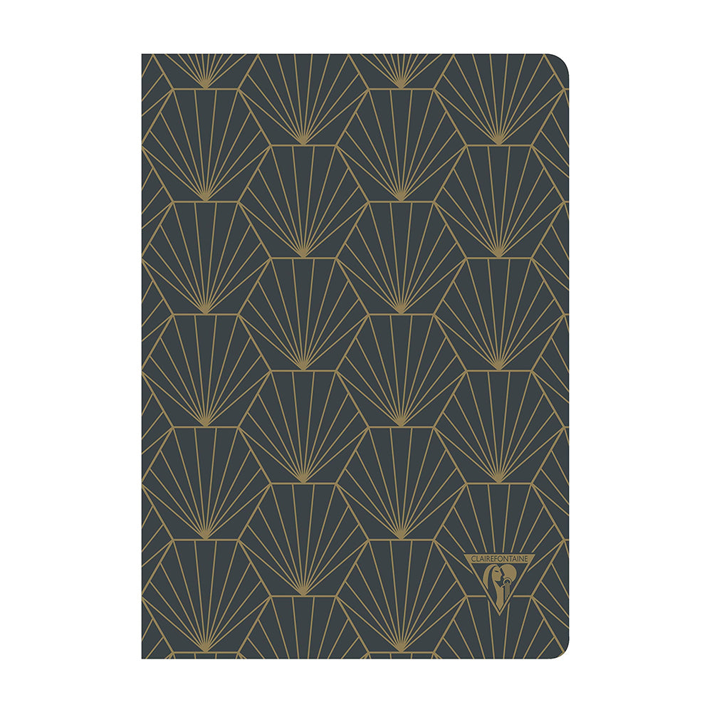 CLAIREFONTAINE Neo Deco A5 Lined 48s Fall/Winter Anthracite