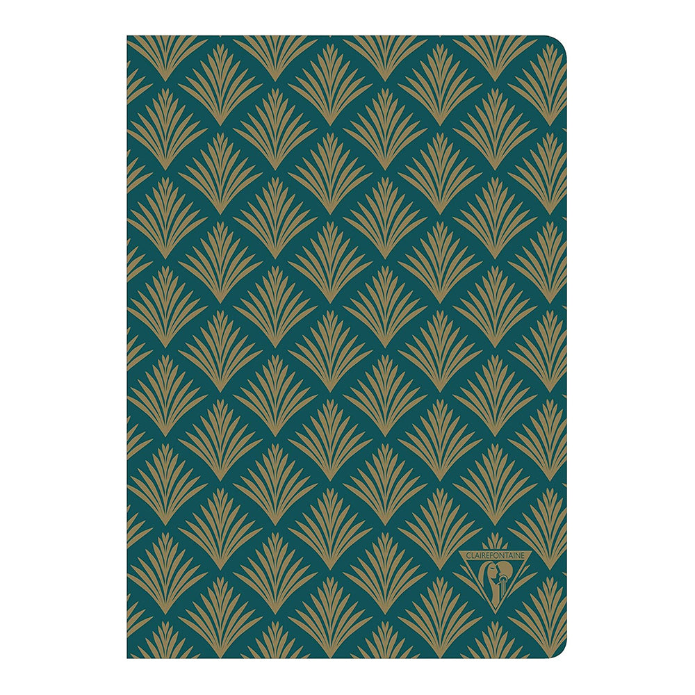 CLAIREFONTAINE Neo Deco A5 Lined 48s Fall/Winter Turquoise