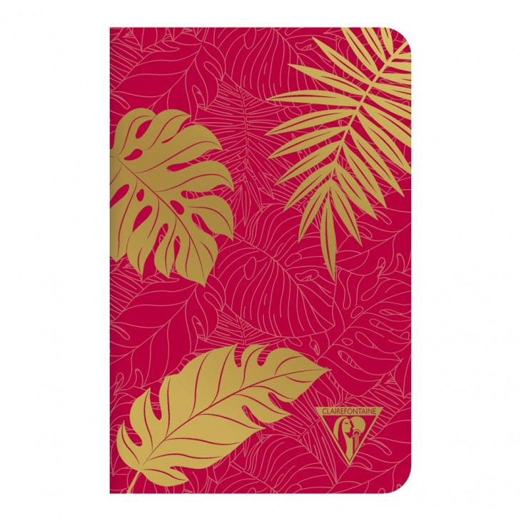 CLAIREFONTAINE Neo Deco A5 Lined 48s Mid-Season Madder Red