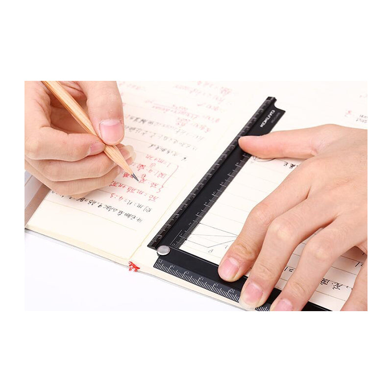 KOKUYO Urban Monochrome Foldable Ruler 30cm Dark Blue Default Title