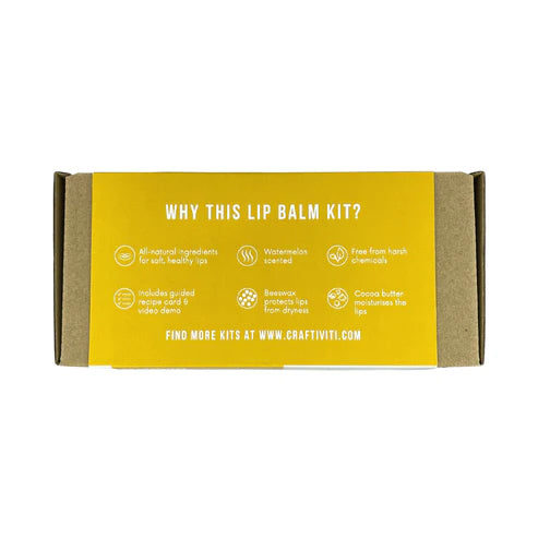 CRAFTI-KIT Mini Natural Lip Balm Making Kit