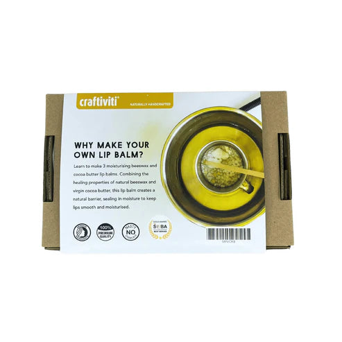 CRAFTI-KIT Mini Natural Lip Balm Making Kit